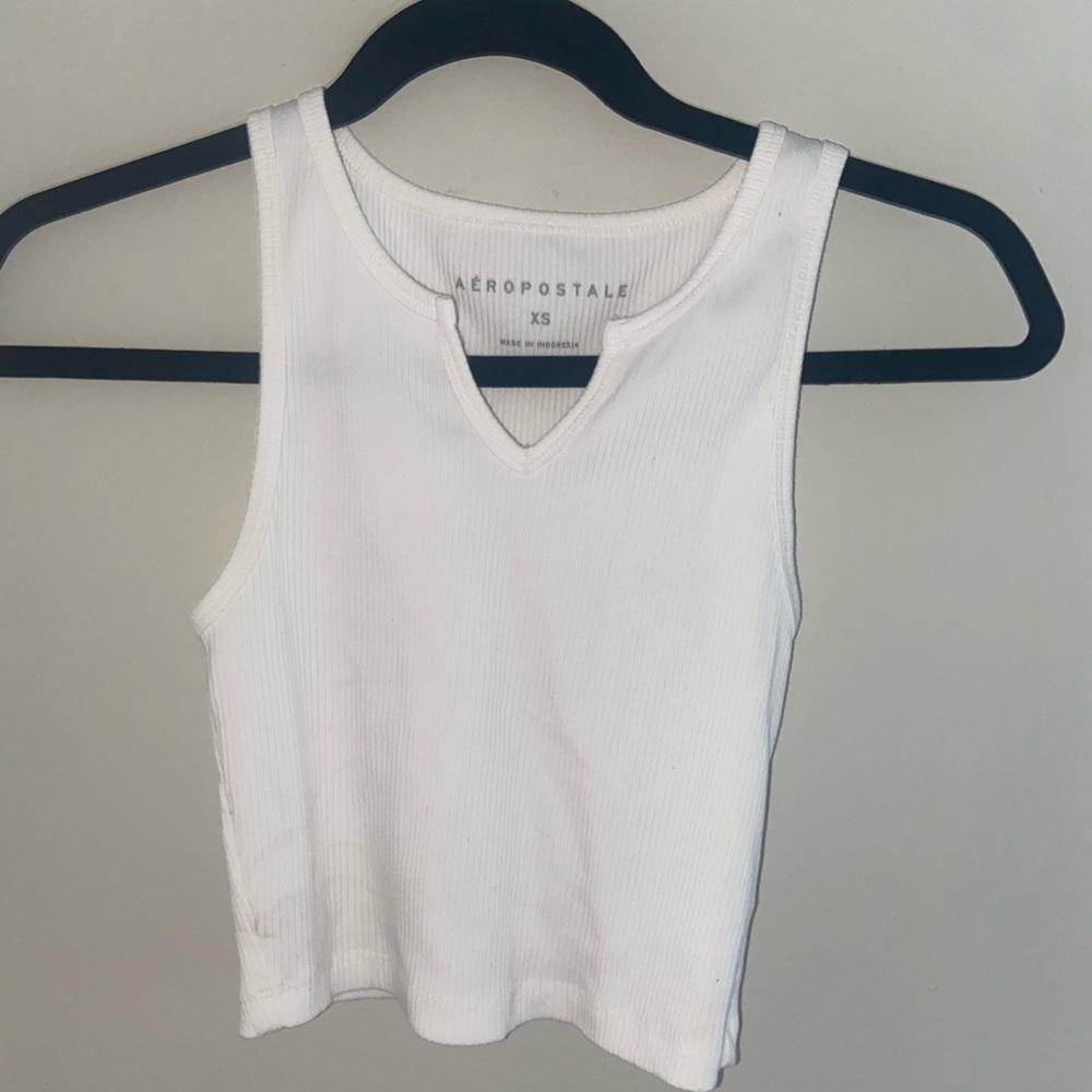 Womens white tank top